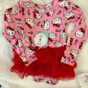 Posh peanut hello kitty candy cane tulle size 2t